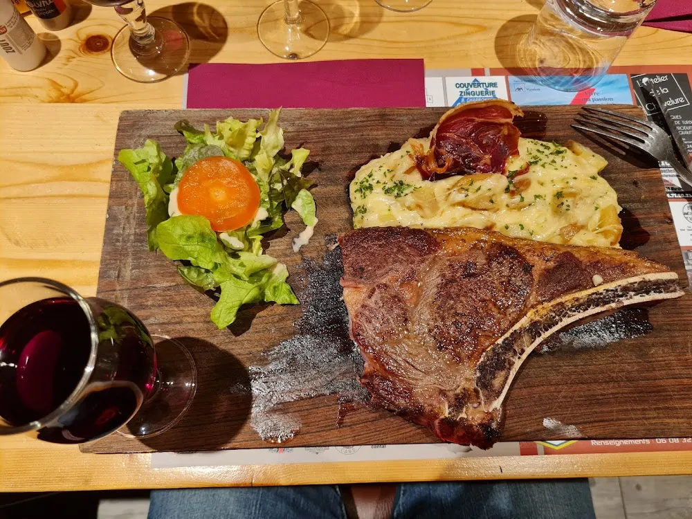 Côte de Bœuf Avec Truffade